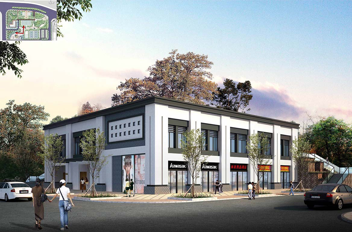 清遠靜福廣場地塊整體規(guī)劃設計