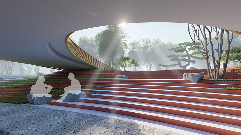 園林景觀設(shè)計效果圖