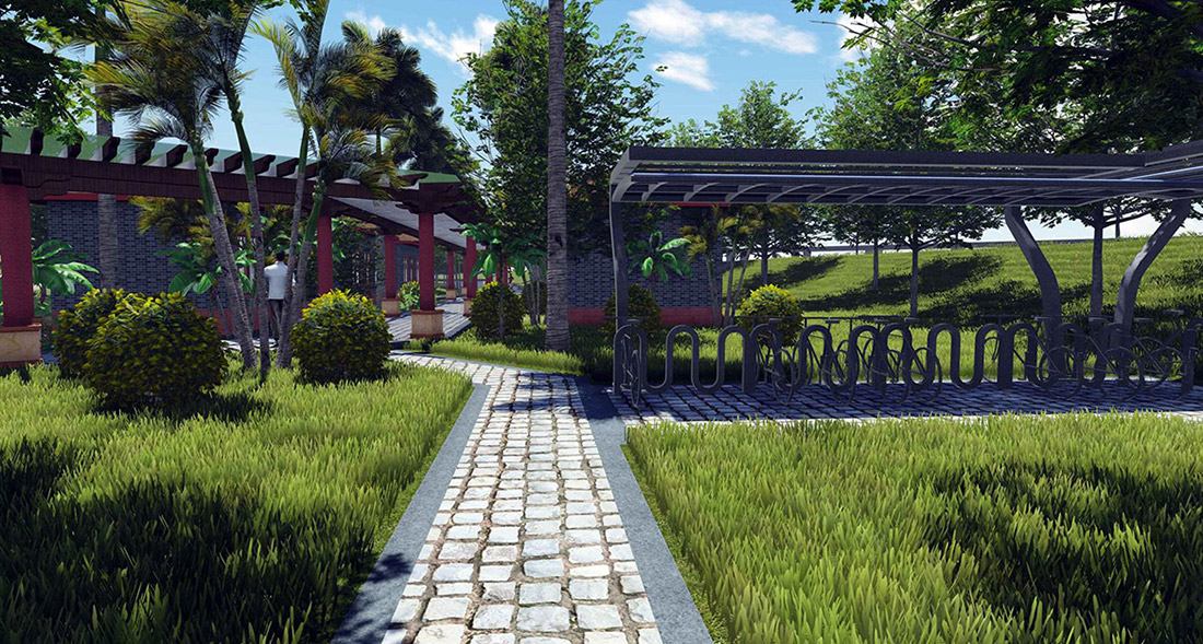 風景園林設計效果圖