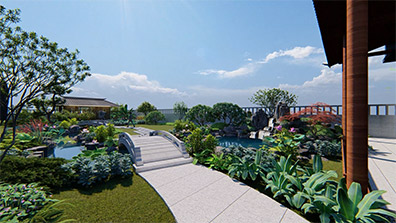 屋頂花園設(shè)計要注意的幾點