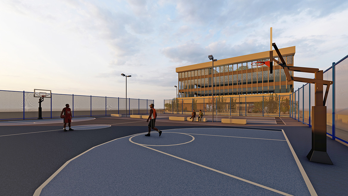 科技公司景觀設(shè)計效果圖7