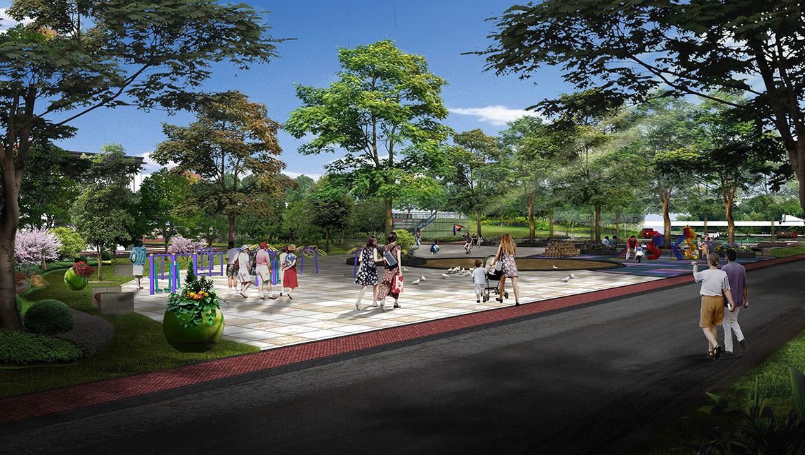 廣場景觀總體規(guī)劃設計2