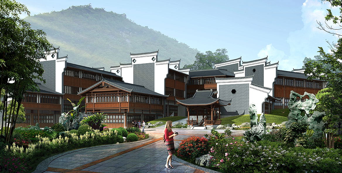 建筑與景觀融合的文化表達(dá)